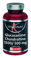 spontaan veelbelovend Slip schoenen Glucosamine Chondroïtine 1500/500 van Lucovitaal - adviesdrogisterij.nl |  De goedkoopste drogisterij, snel en veilig!