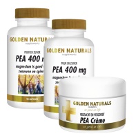Golden Naturals / PEA 400 mg + PEA creme gratis