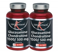 Glucosamine Chondroïtine 1500/500 duoset van Lucovitaal - adviesdrogisterij.nl De goedkoopste drogisterij, snel veilig!