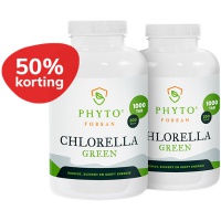 PhytoForsan / Chlorella Green 1+1 gratis!  (tijdelijk 10% extra korting + waterflesje)